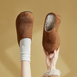 Retro Chunky-sole Closed-toe Mules For Women, Perfect For Outdoor Wear