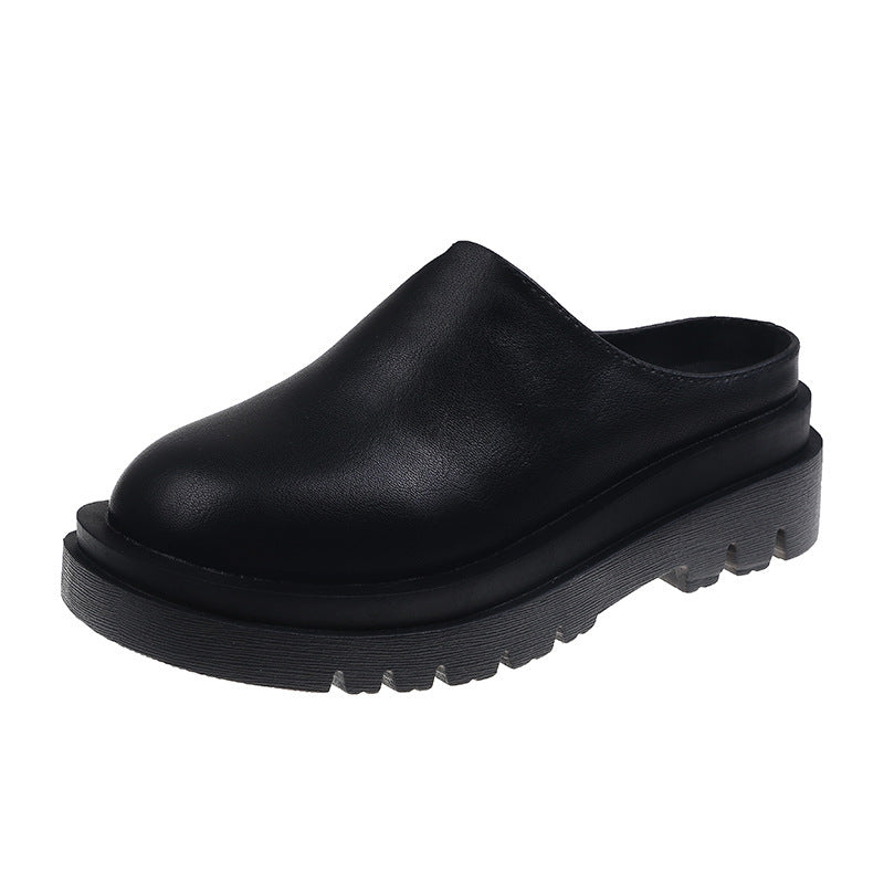 Mule-sabot cuir Linea